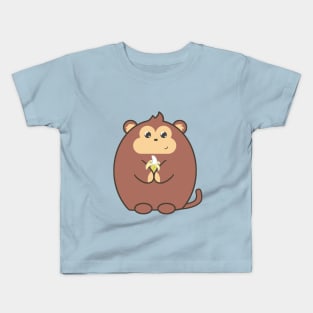 Monkey Love Banana Kids T-Shirt